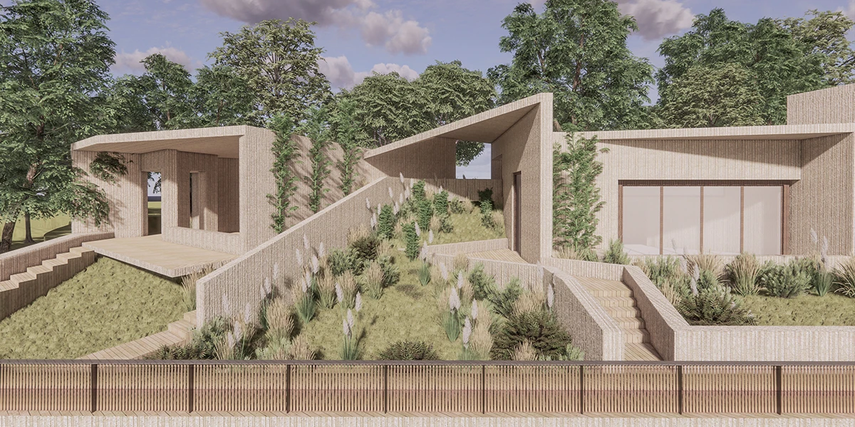 文学结构转译—— 长江宿集游客中心