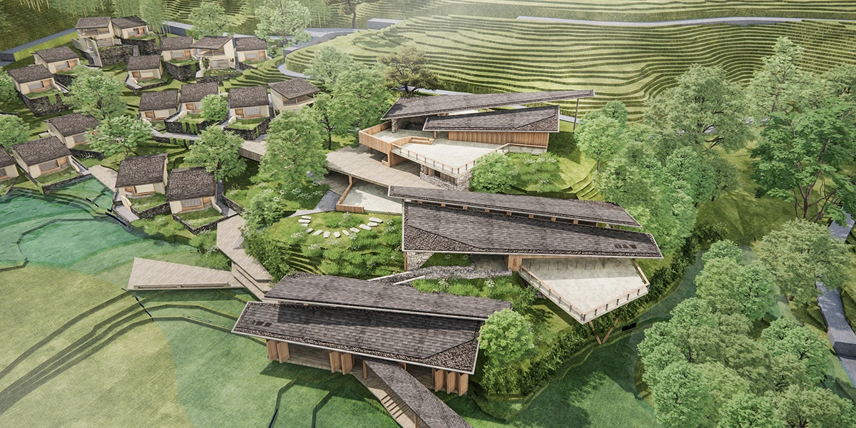 文学结构转译—— 长江宿集民宿